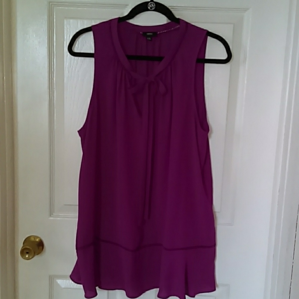 Mossimo sleeveless purple blouse
